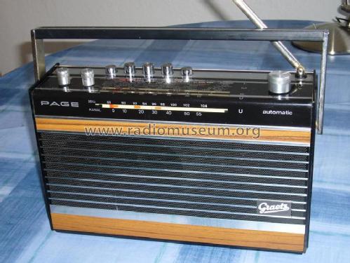 Page automatic 301; Graetz, Altena (ID = 876168) Radio