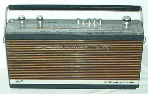 Page netzautomatic 303; Graetz, Altena (ID = 253747) Radio