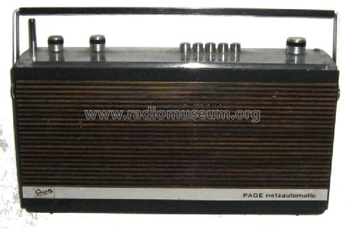 Page netzautomatic 303; Graetz, Altena (ID = 765600) Radio