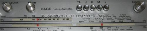 Page netzautomatic 303; Graetz, Altena (ID = 779737) Radio