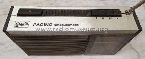 Pagino netzautomatic 303; Graetz, Altena (ID = 1713274) Radio