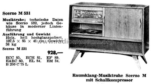 Scerzo M531; Graetz, Altena (ID = 2687384) Radio