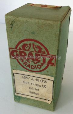Sperrkreis IX für 46W, 46GW; Graetz Radio, Berlin (ID = 2248328) mod-past25