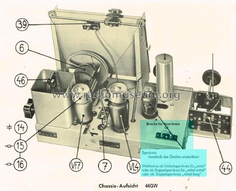 Sperrkreis IX für 46W, 46GW; Graetz Radio, Berlin (ID = 2642186) mod-past25