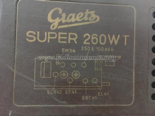 Super 260 WT; Graetz, Altena (ID = 2685890) Radio