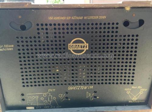 Super 79W/M; Graetz, Berlin (ID = 2016619) Radio