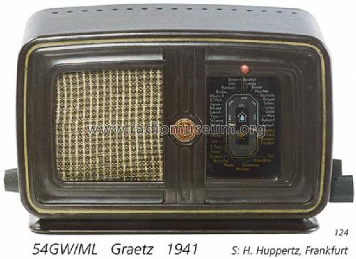 54GW / ML; Graetz Radio, Berlin (ID = 707820) Radio