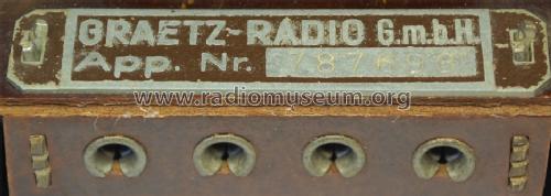 Deutscher Kleinempfänger DKE Sparmodell ohne Entbrummer; Graetz Radio, Berlin (ID = 1464782) Radio