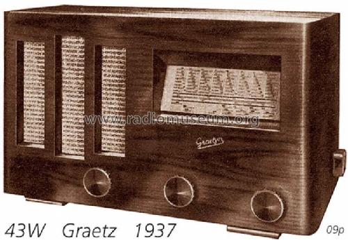 Graetzor 43GW; Graetz Radio, Berlin (ID = 213) Radio