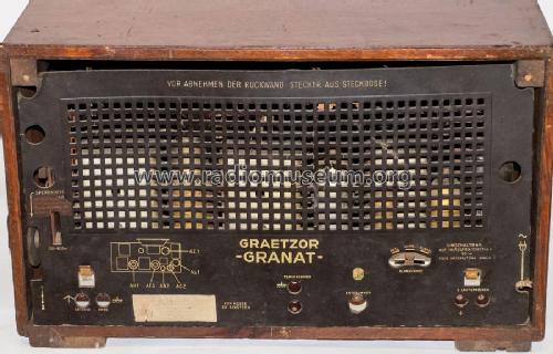 Graetzor Granat 39W; Graetz Radio, Berlin (ID = 2622360) Radio