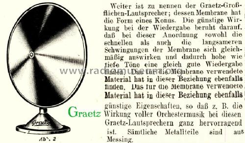 Lautsprecher 81; Graetz Radio, Berlin (ID = 1514401) Parleur