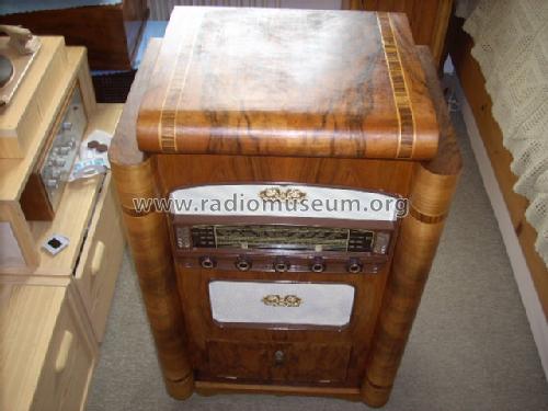 Radio-Phono Kombination ; Grammont Radiofotos, (ID = 476728) Radio