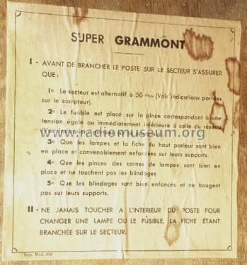 25 ; Grammont Radiofotos, (ID = 2931182) Radio