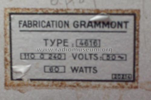 4616; Grammont Radiofotos, (ID = 1709537) Radio