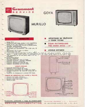 Goya ; Grammont Radiofotos, (ID = 3078382) Televisore