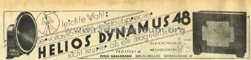 Helios Dynamus 48; Grassmann, Peter, (ID = 1842557) Speaker-P