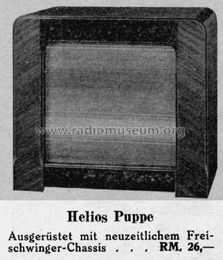 Helios Puppe ; Grassmann, Peter, (ID = 1588118) Speaker-P