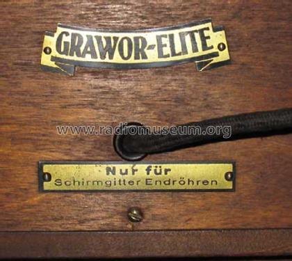 Elite ; Grawor, Rundf.techn. (ID = 101309) Speaker-P