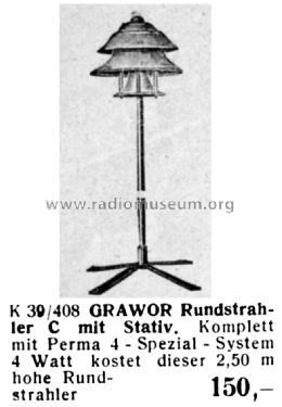 Rundstrahler C ; Grawor, Rundf.techn. (ID = 1577443) Lautspr.-K