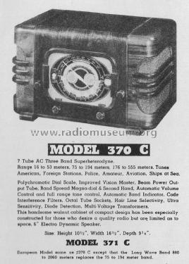 Model 370-C; Grebe, A.H. & Co.; (ID = 2151552) Radio