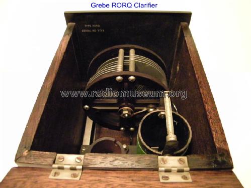 RORQ Clarifier; Grebe, A.H. & Co.; (ID = 823779) RF-Ampl.