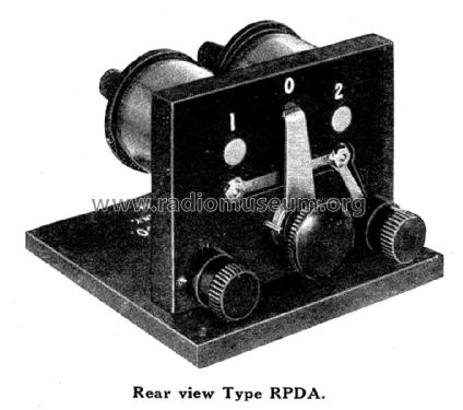 RPDA Dual Crystal Detector; Grebe, A.H. & Co.; (ID = 1595887) Radio part
