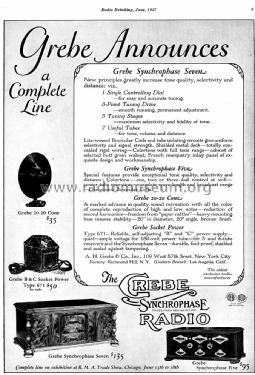 Synchrophase 7; Grebe, A.H. & Co.; (ID = 1722794) Radio