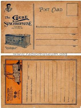 Synchrophase MU1 without chain; Grebe, A.H. & Co.; (ID = 2324343) Radio