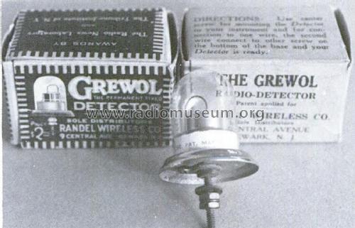 Grewol Fixed Detector ; Grewol Mfg. Company, (ID = 2335445) Radio part