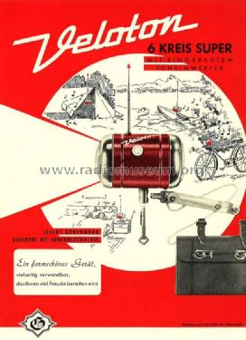 Fahrradempfänger Veloton FS556; Grieshaber Gebrüder, (ID = 1015867) Radio