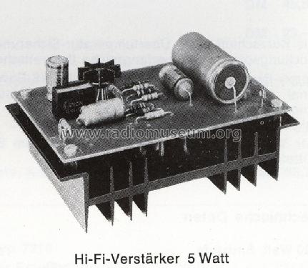 HiFi - Verstärker 5 W ; FG Elektronik, Franz (ID = 1693238) Ampl/Mixer