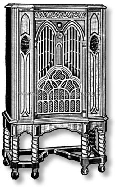 Majestic Gothic 307 Ch= 300 ; Grigsby-Grunow - (ID = 1130546) Radio