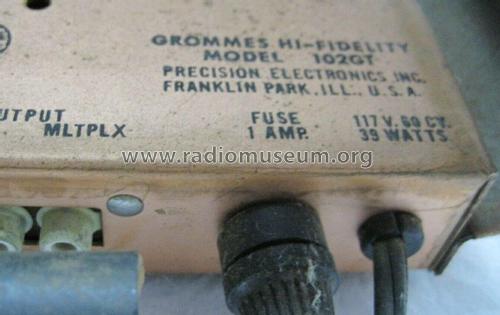 102GT ; Grommes Precision (ID = 2747706) Radio