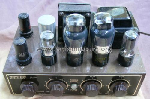 Music Lovers High Fidelity Amplifier unknown; Grommes Precision (ID = 1309959) Ampl/Mixer