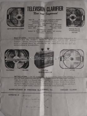 Television Clarifier ; Grommes Precision (ID = 1841178) Divers