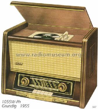 1055W-Ph; Grundig Radio- (ID = 263) Radio