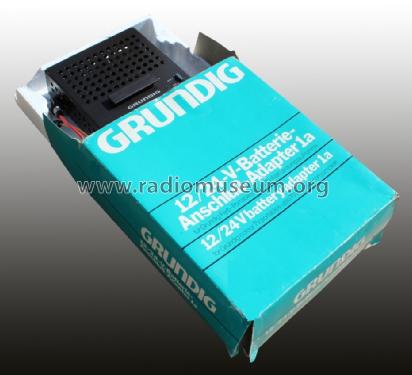 12/24-V-Batterie-Anschluss-Adapter 1a ; Grundig Radio- (ID = 1471522) Strom-V