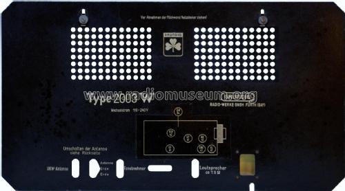 2003W; Grundig Radio- (ID = 2062531) Radio