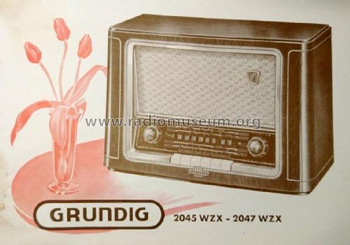 2047WZX; Grundig Radio- (ID = 2506809) Radio