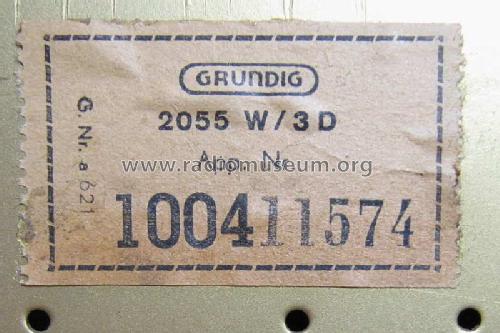 2055W/3D; Grundig Radio- (ID = 1085197) Radio
