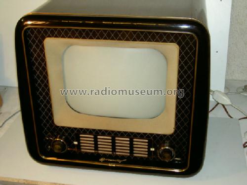 Fernsehtischempfänger 210; Grundig Radio- (ID = 416154) Television