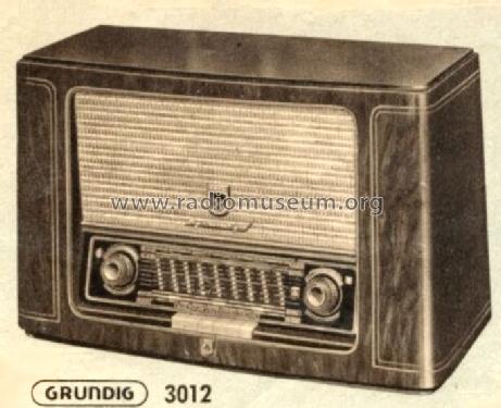 3012; Grundig Radio- (ID = 489416) Radio