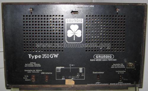 350GW; Grundig Radio- (ID = 236317) Radio