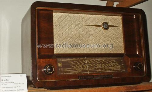 380GW/UKW; Grundig Radio- (ID = 1962841) Radio