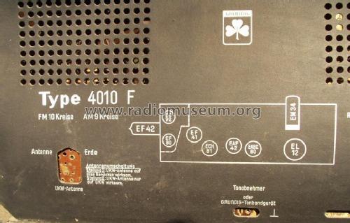 4010F; Grundig Radio- (ID = 237269) Radio