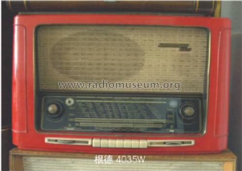 4035W; Grundig Radio- (ID = 803566) Radio