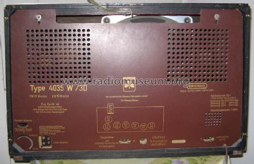 4035W/3D; Grundig Radio- (ID = 94198) Radio