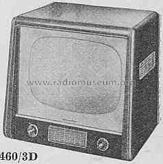 Fernseh-Tischgerät 460/3D; Grundig Radio- (ID = 313250) Television