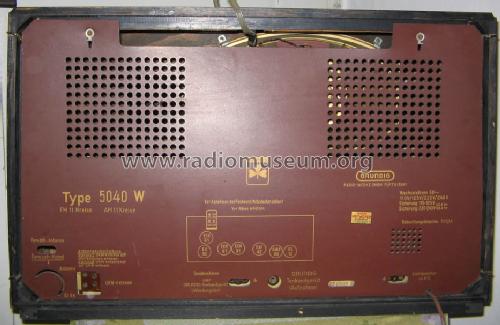 5040W; Grundig Radio- (ID = 261476) Radio