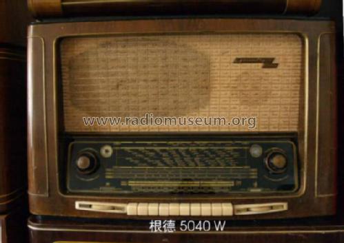 5040W; Grundig Radio- (ID = 803567) Radio